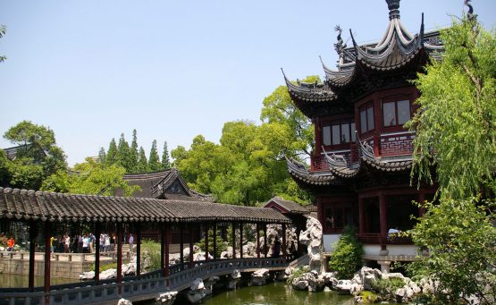 Chinese temple and the art of feng shui