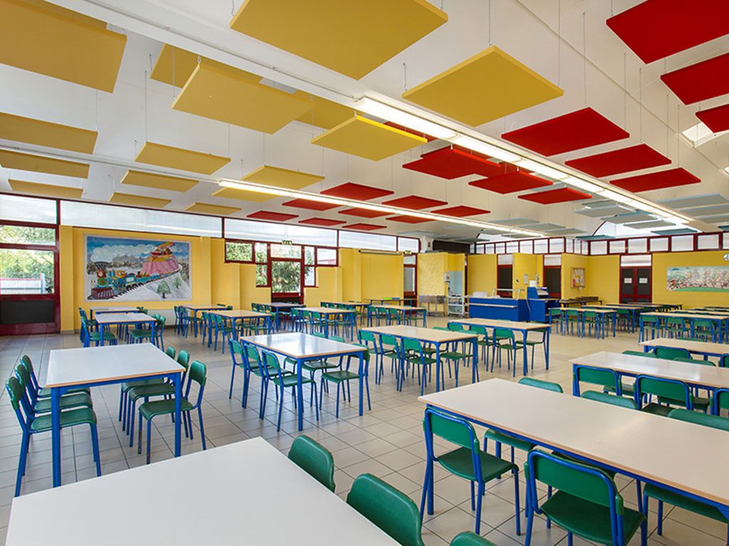 canteen of the Vigodarzere primary school in Padua