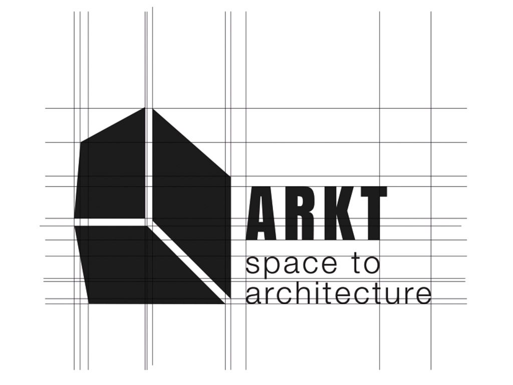 Progettazione del logo ARKT - space to architecture