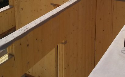 costruzione edificio in legno