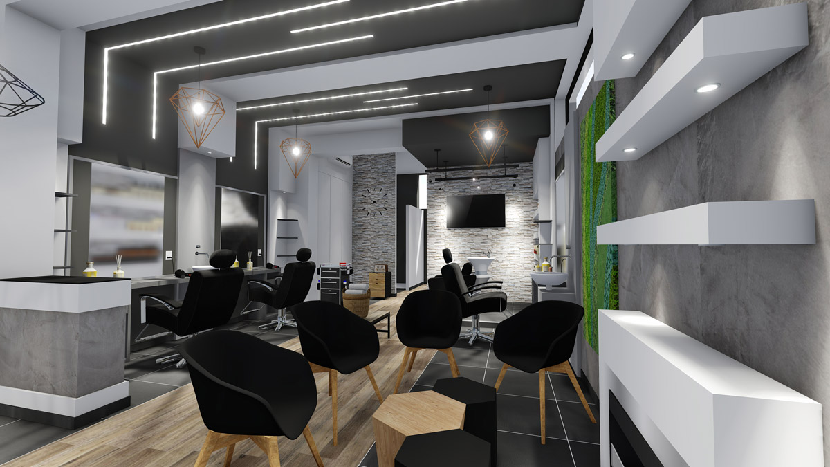Render della sala