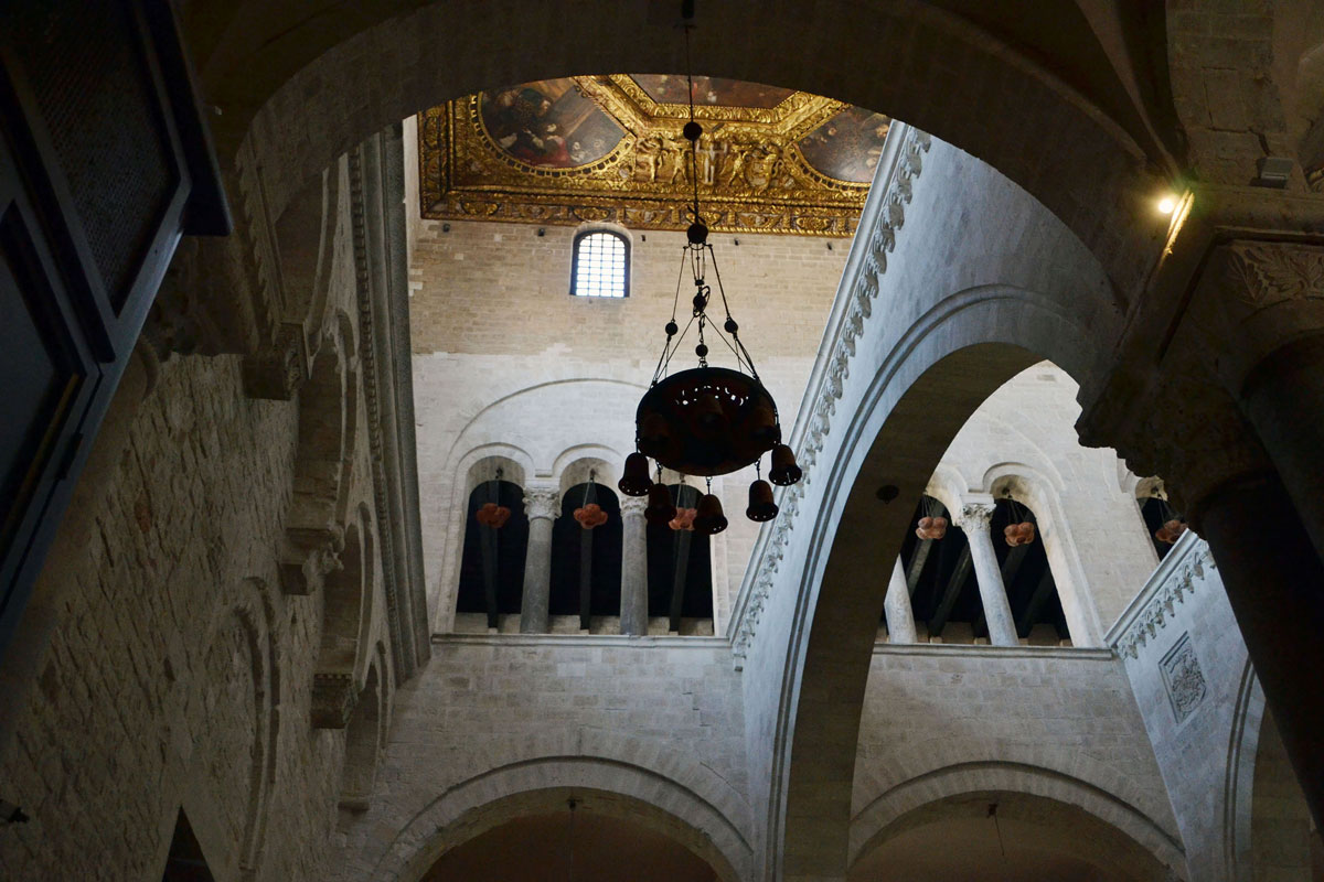 Interior of the Basilica of San Nicola