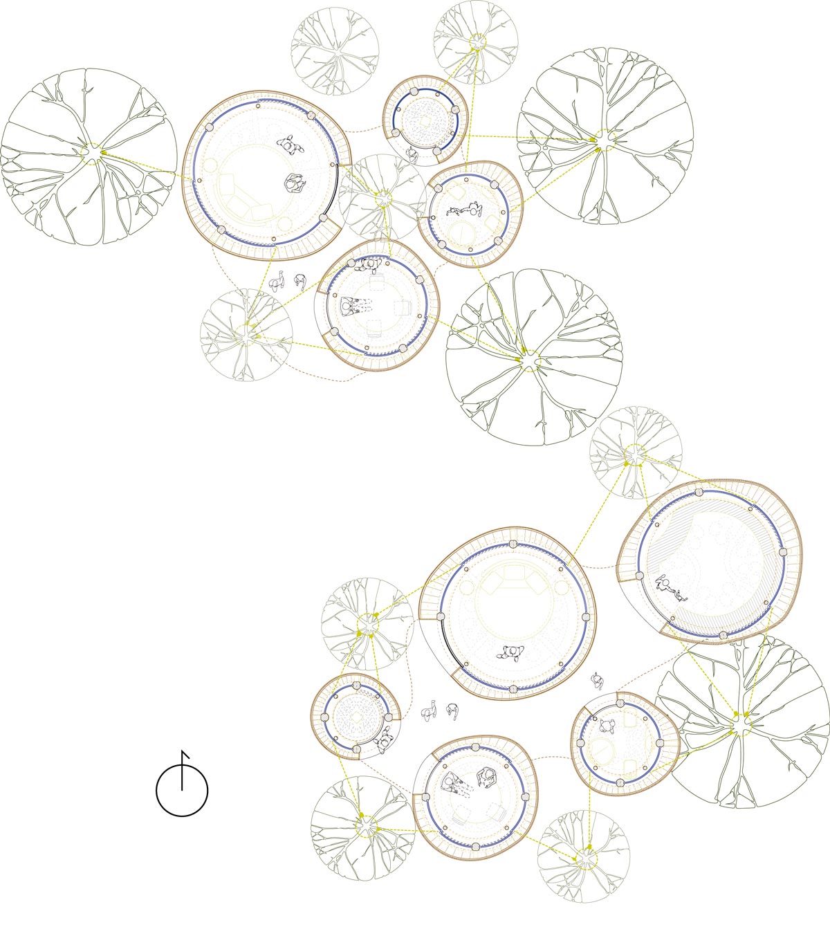 Technical drawing of the project