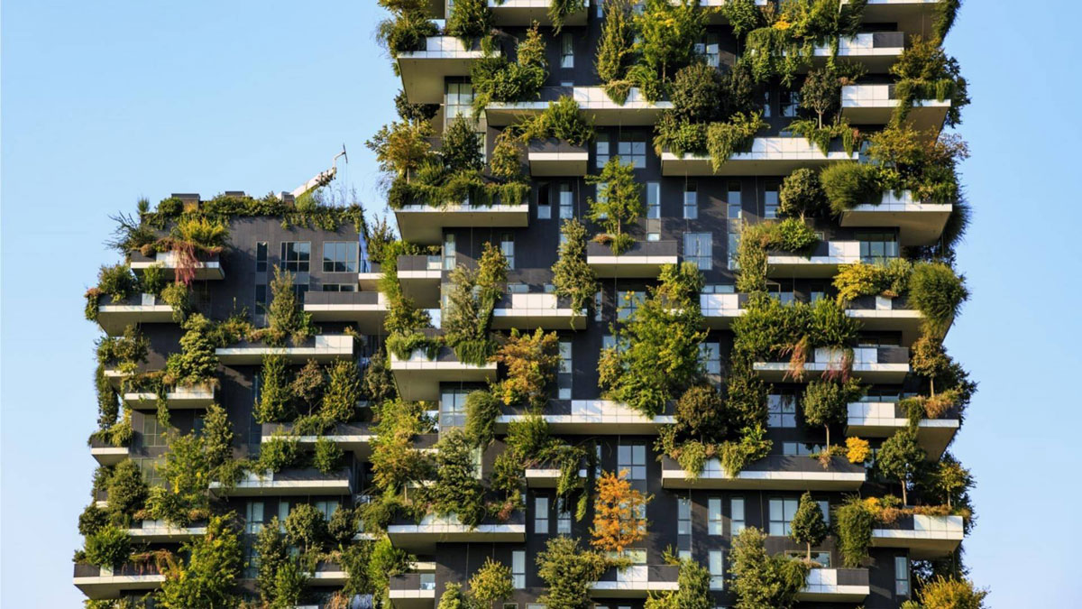 Facciata Bosco Verticale