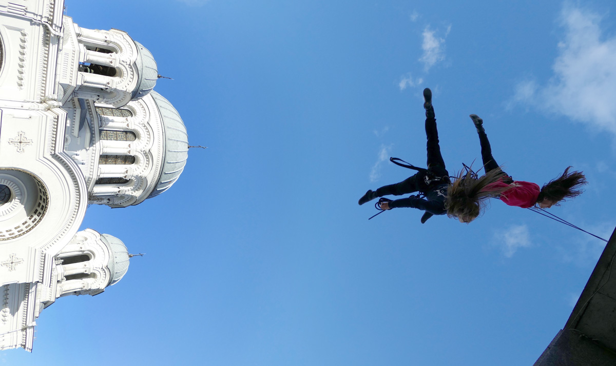 Danza verticale su Kaunas