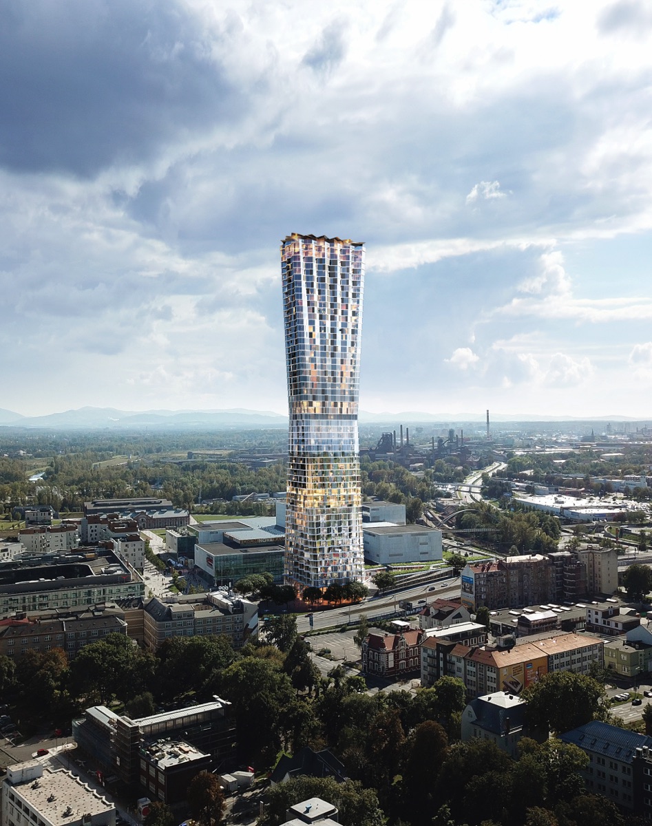 Ostrava tower from the top