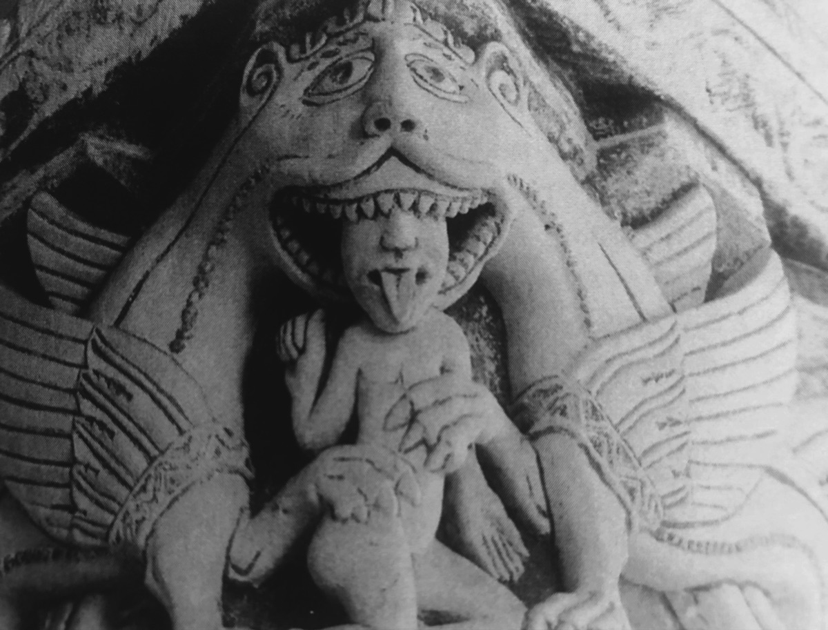  Capitello con figure mostruose della Collegiata di Saint Pierre