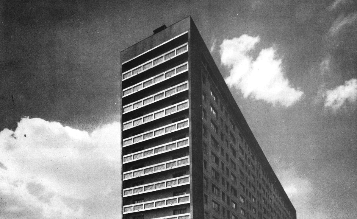Quartiere Nanterre (nord-ovest di Parigi), costituito da 700 appartamenti