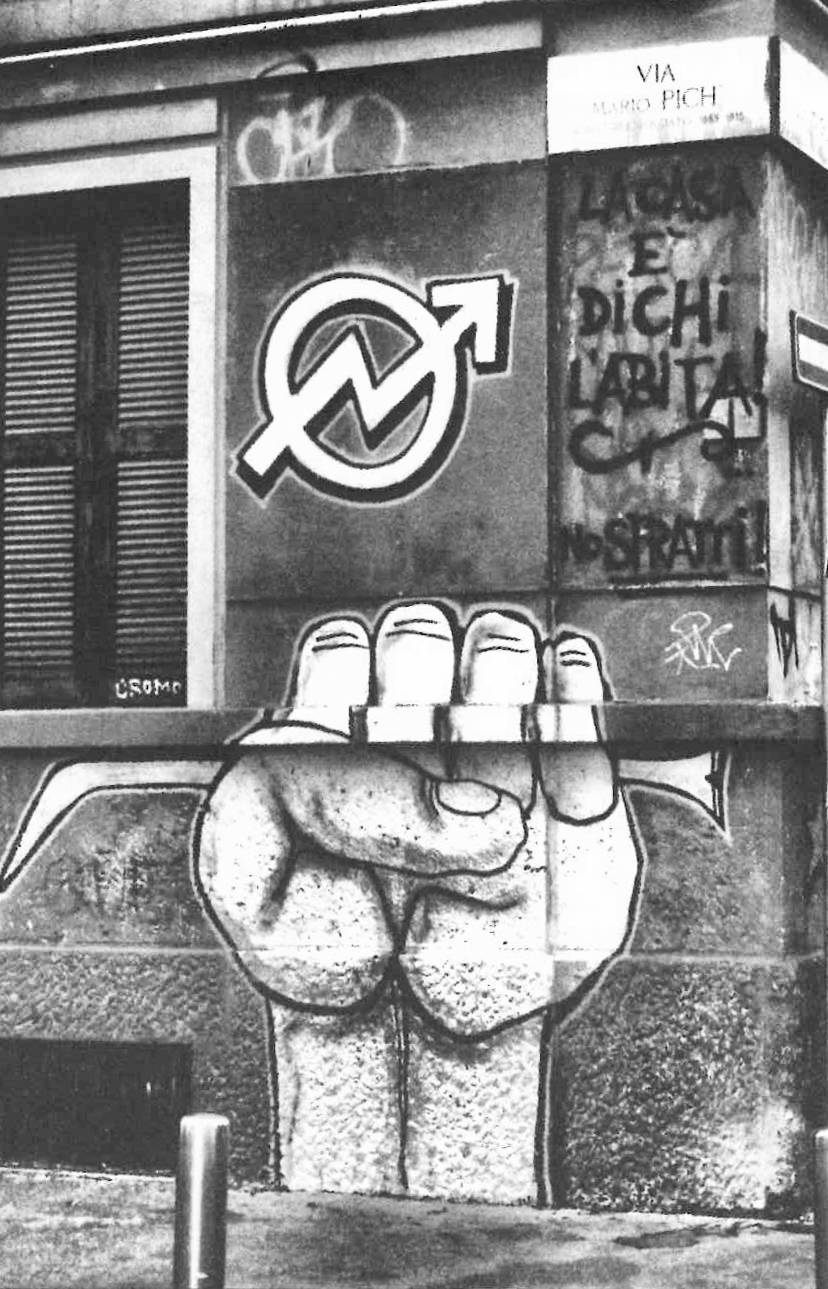 Muri del quartiere Ticinese, Milano